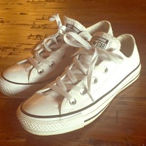 Converse All Star leather white